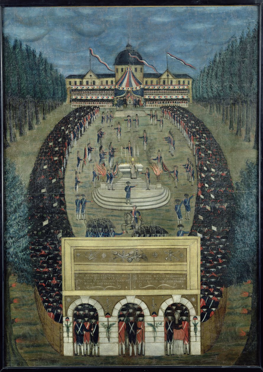 Föderáció napja, 1790. július 14 alkotó: Dubois