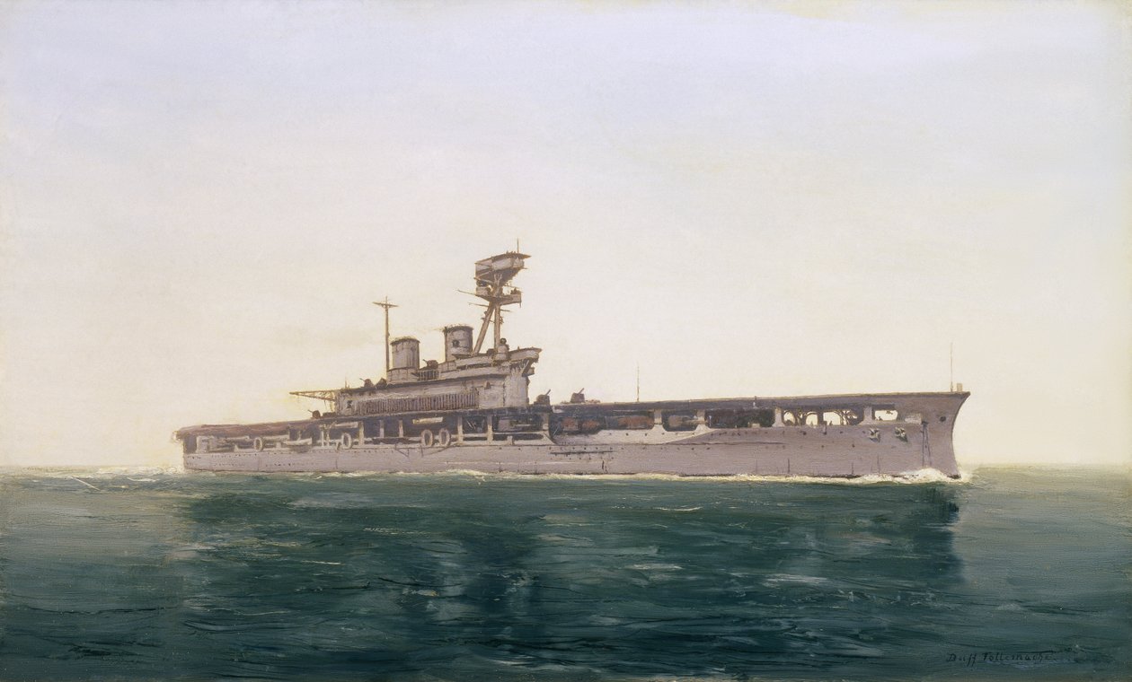 HMS Eagle, 1922 alkotó: Duff Tollemache