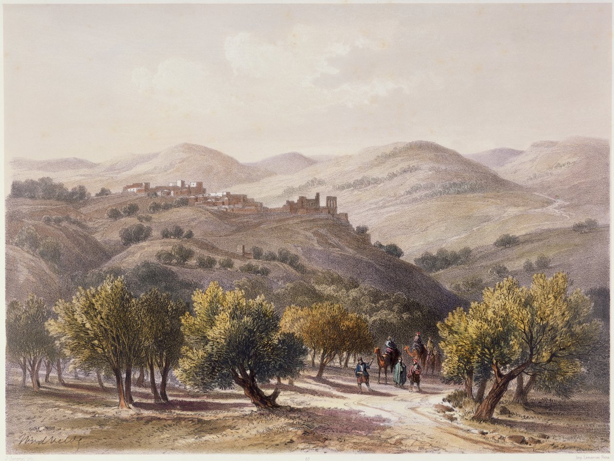 Samaria, vésette Jean Jacottet (1806-kb. 1843) alkotó: Dutch School