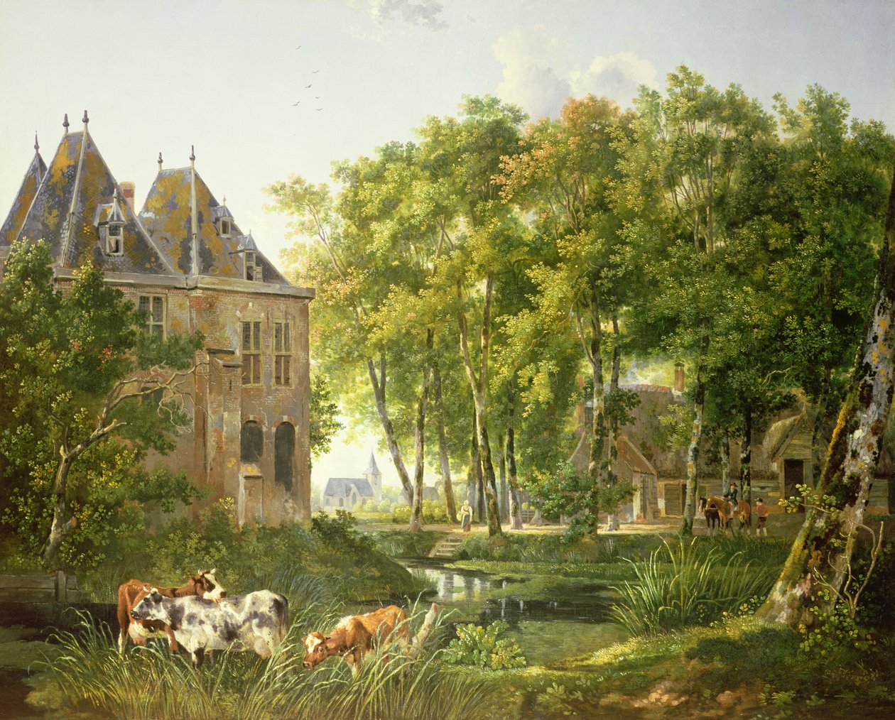 A falusi tavacska alkotó: Dutch School