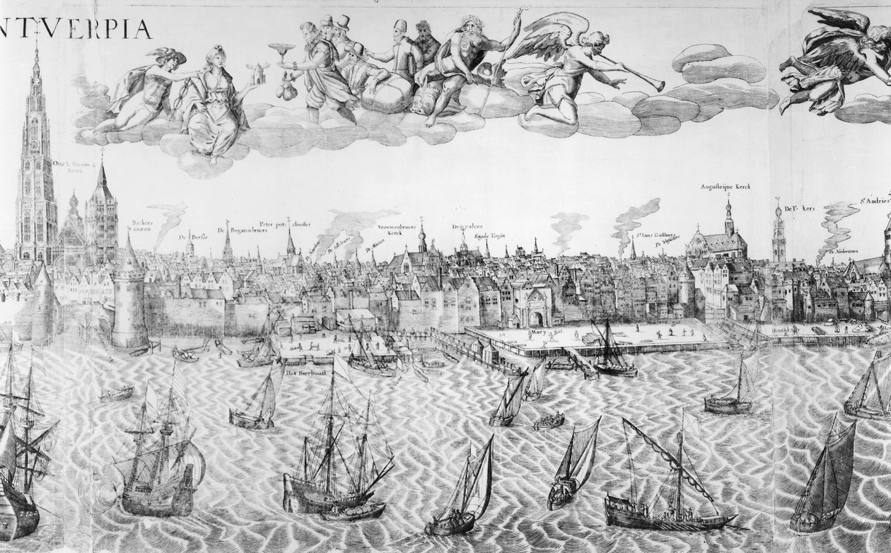 Antwerpen városterve, 1549 alkotó: Dutch School