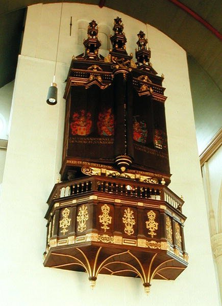 Az orgona látképe, 1637 alkotó: Dutch School