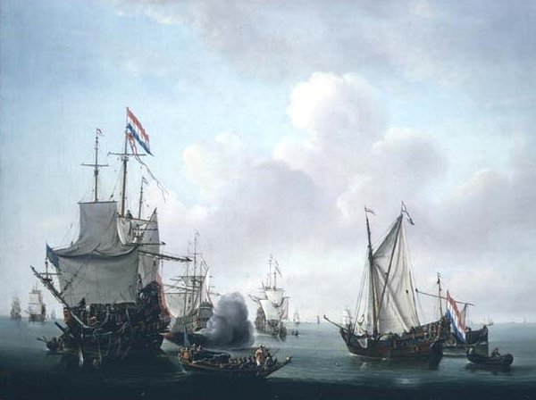 Szállítási jelenet alkotó: Dutch School