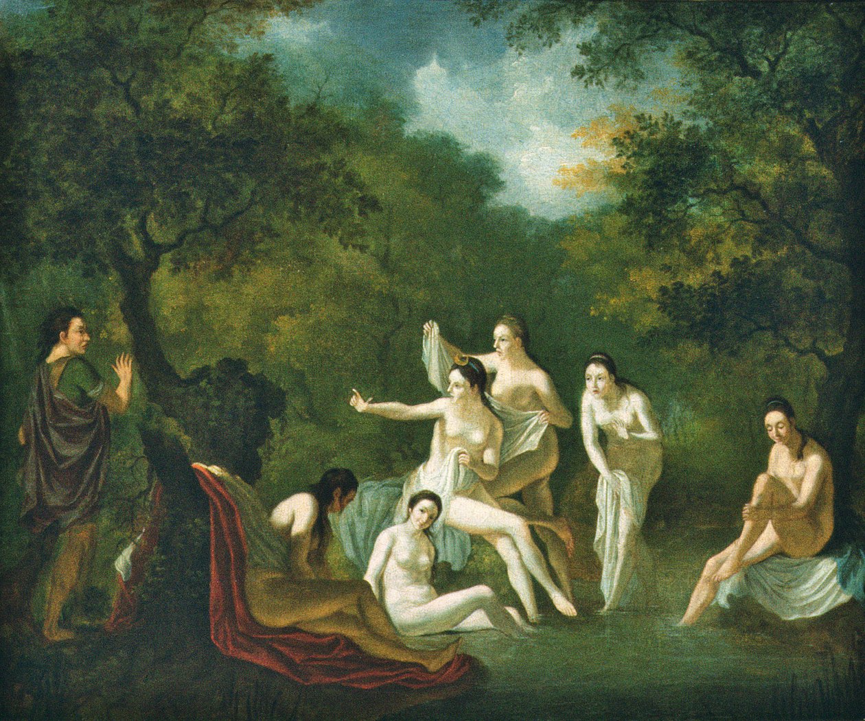 Diana és Actaeon alkotó: Dutch School