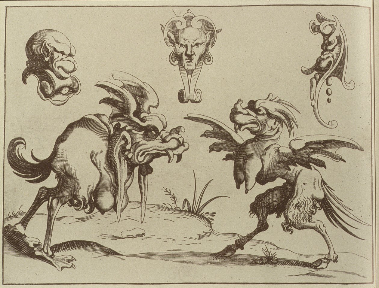 Groteszkek, 1637 alkotó: Dutch School