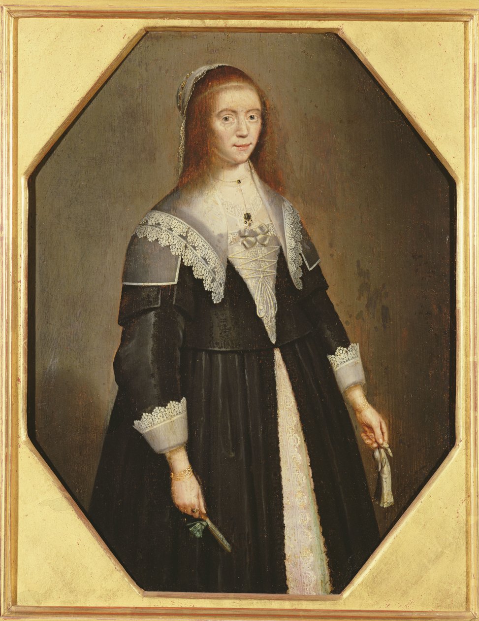 Női portré, 1640 körül alkotó: Dutch School