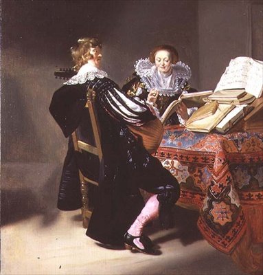 A lantos (panel) alkotó: Dutch School