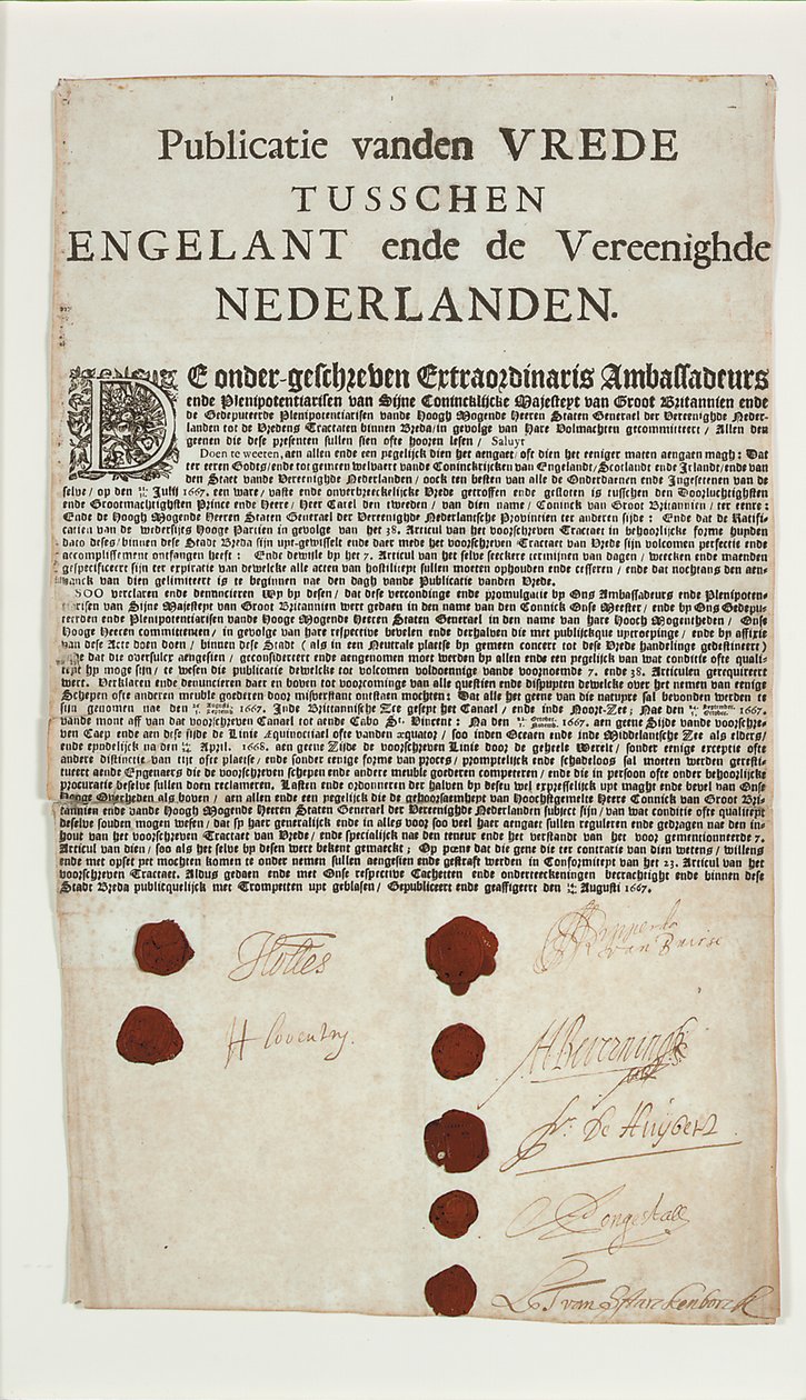 Bredai szerződés alkotó: Dutch School