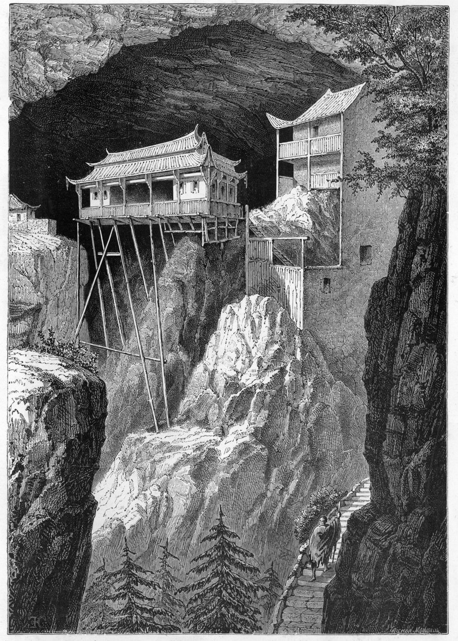 Fang-Kwan-Yuan templom, 1893 alkotó: E. Garnier