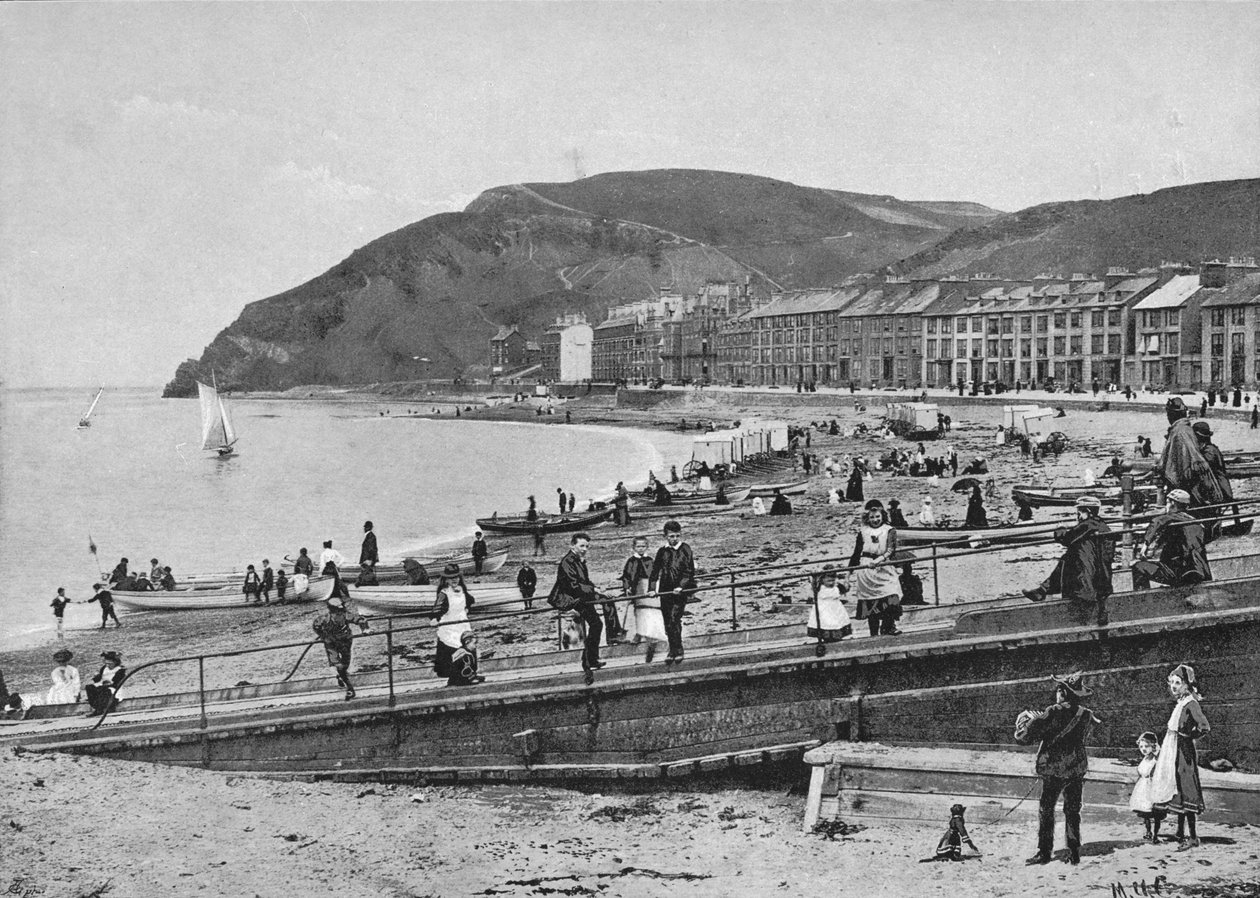Aberystwyth, 1896 alkotó: ER Gyde