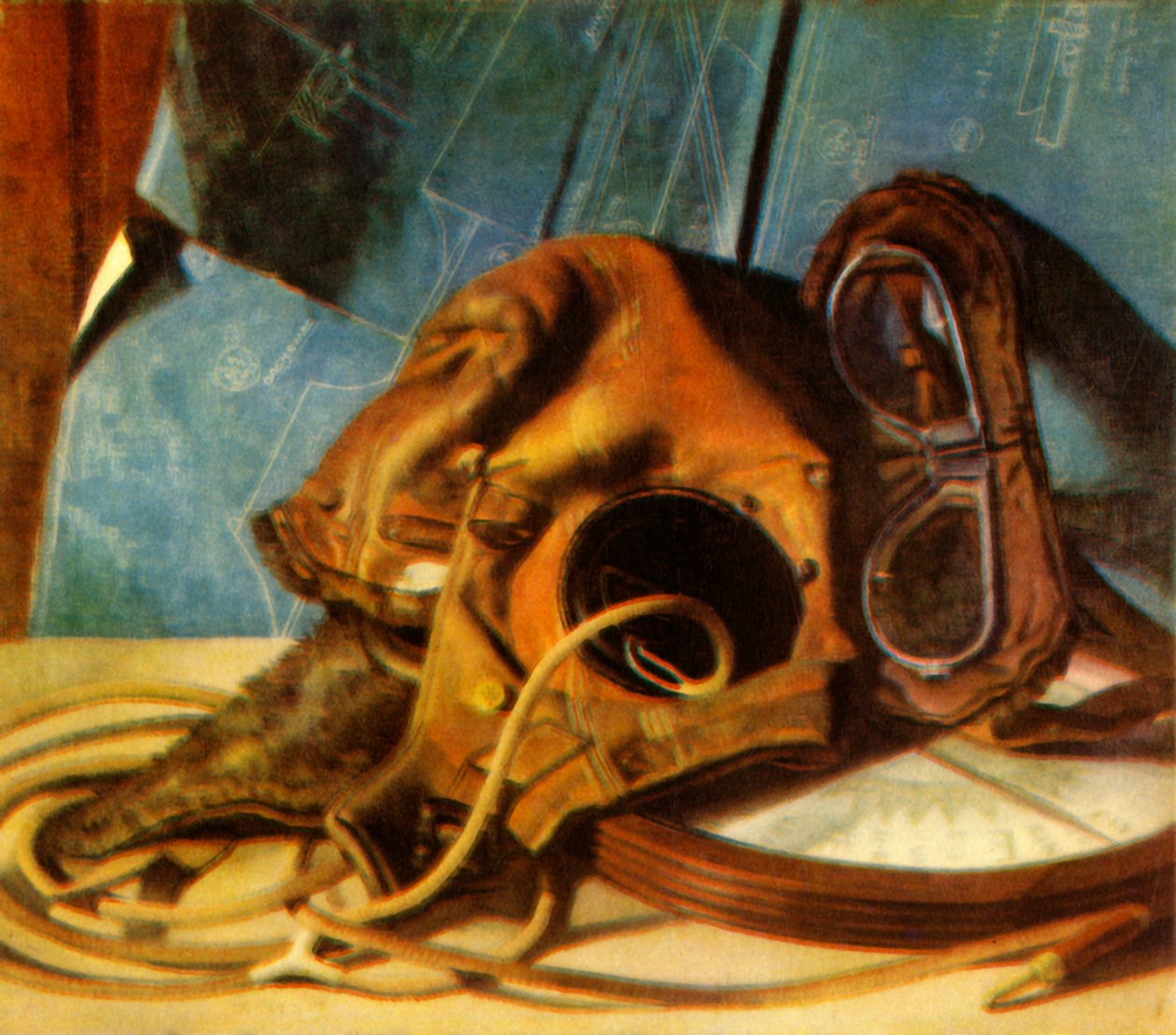 „Repülőgép felszerelés”, 1932, 1944. alkotó: E. A. Harvey