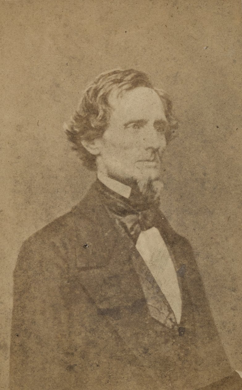 Jefferson Davis (albumin ezüst nyomat) alkotó: E. Anthony