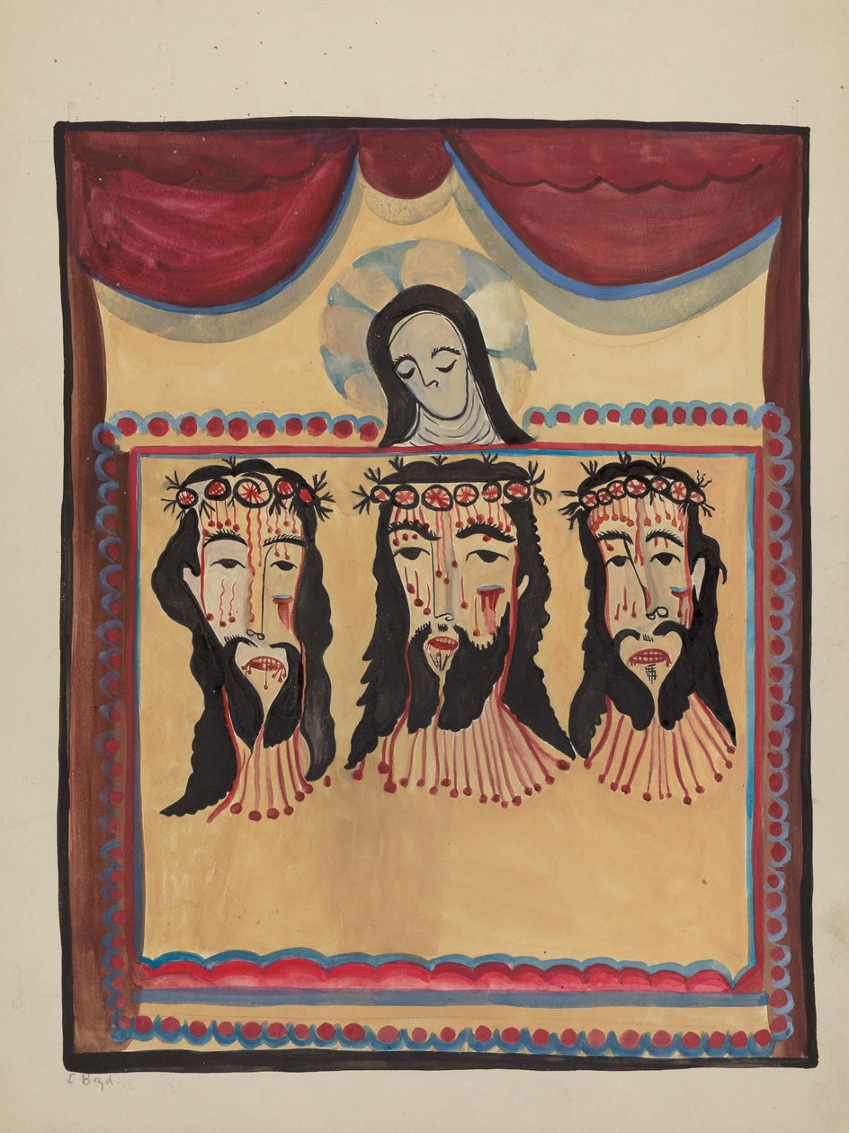 Oltárkép, 19351942. alkotó: E. Boyd