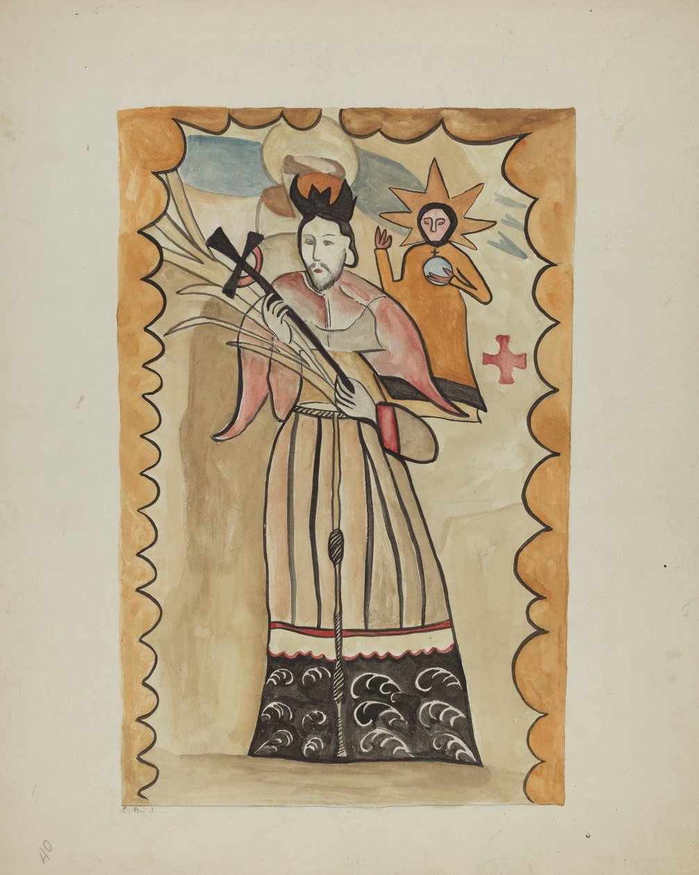 Oltárkép, 19351942. alkotó: E. Boyd