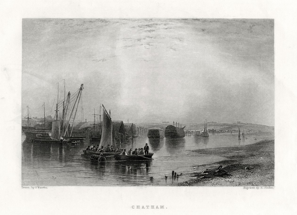Kazem, Kent, 1860 alkotó: E. Finden