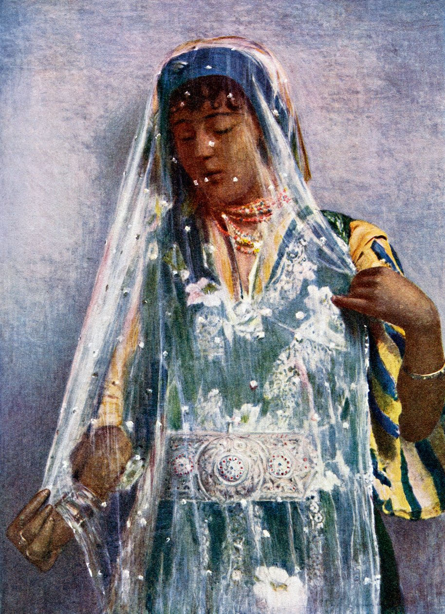 Arab menyasszony. alkotó: E Frechon