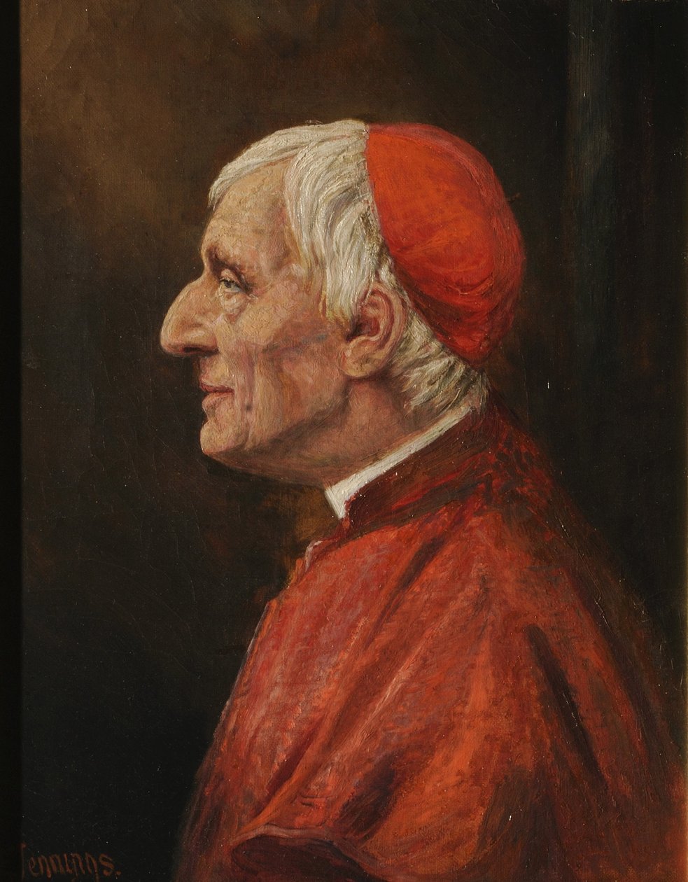 John Henry Newman bíboros alkotó: E. Jennings