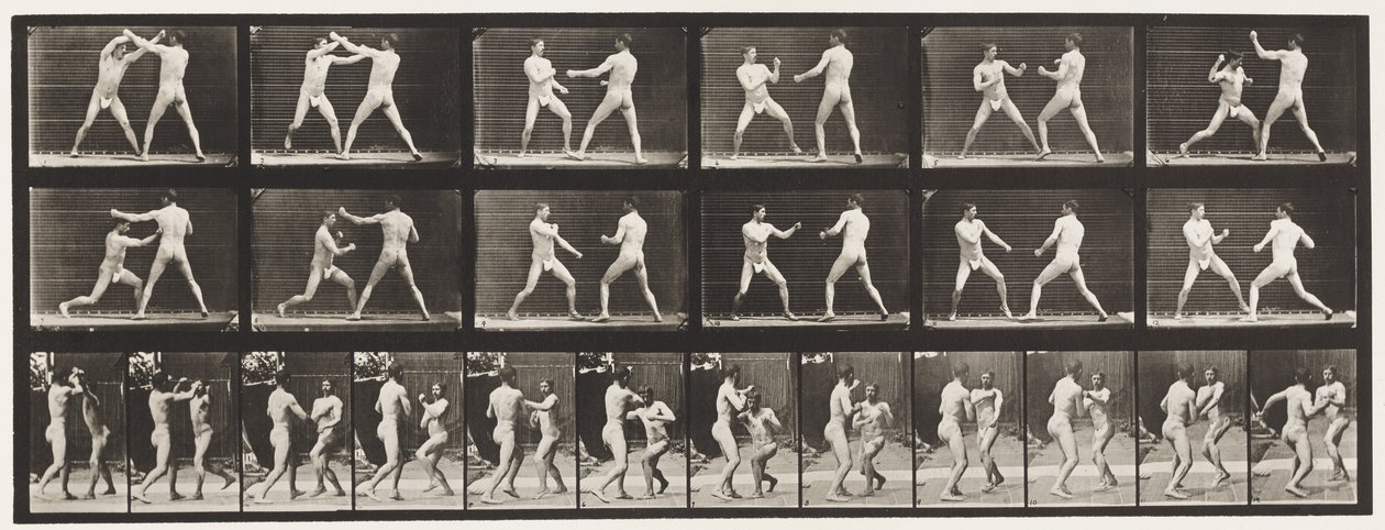 tábla 329. Ökölvívás; (Cipők) alkotó: Eadweard Muybridge