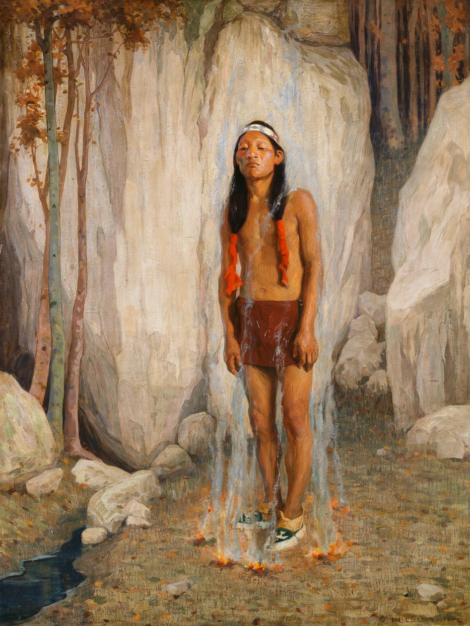 Füsttisztítás alkotó: Eanger Irving Couse
