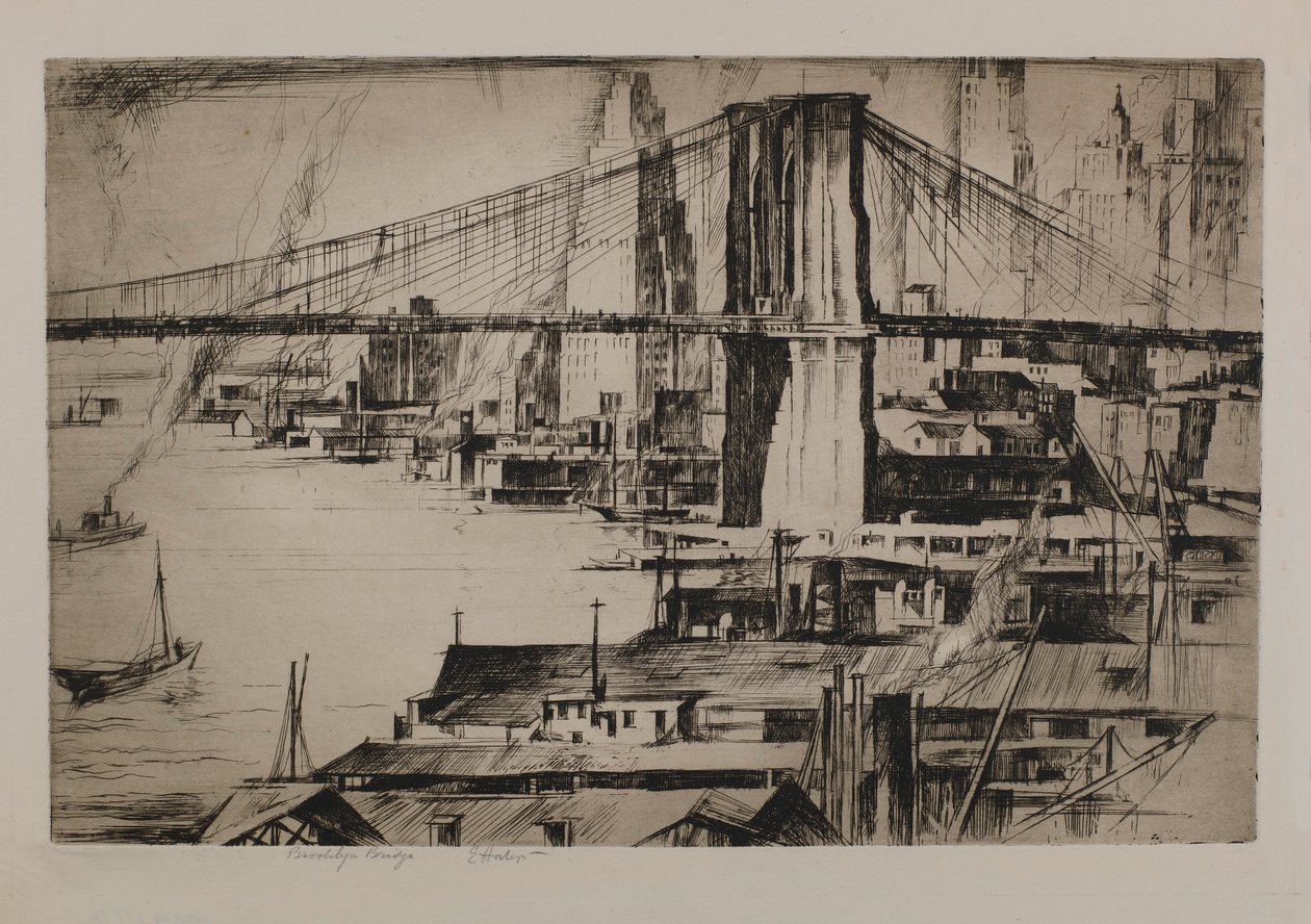 Brooklyn híd alkotó: Earl Horter