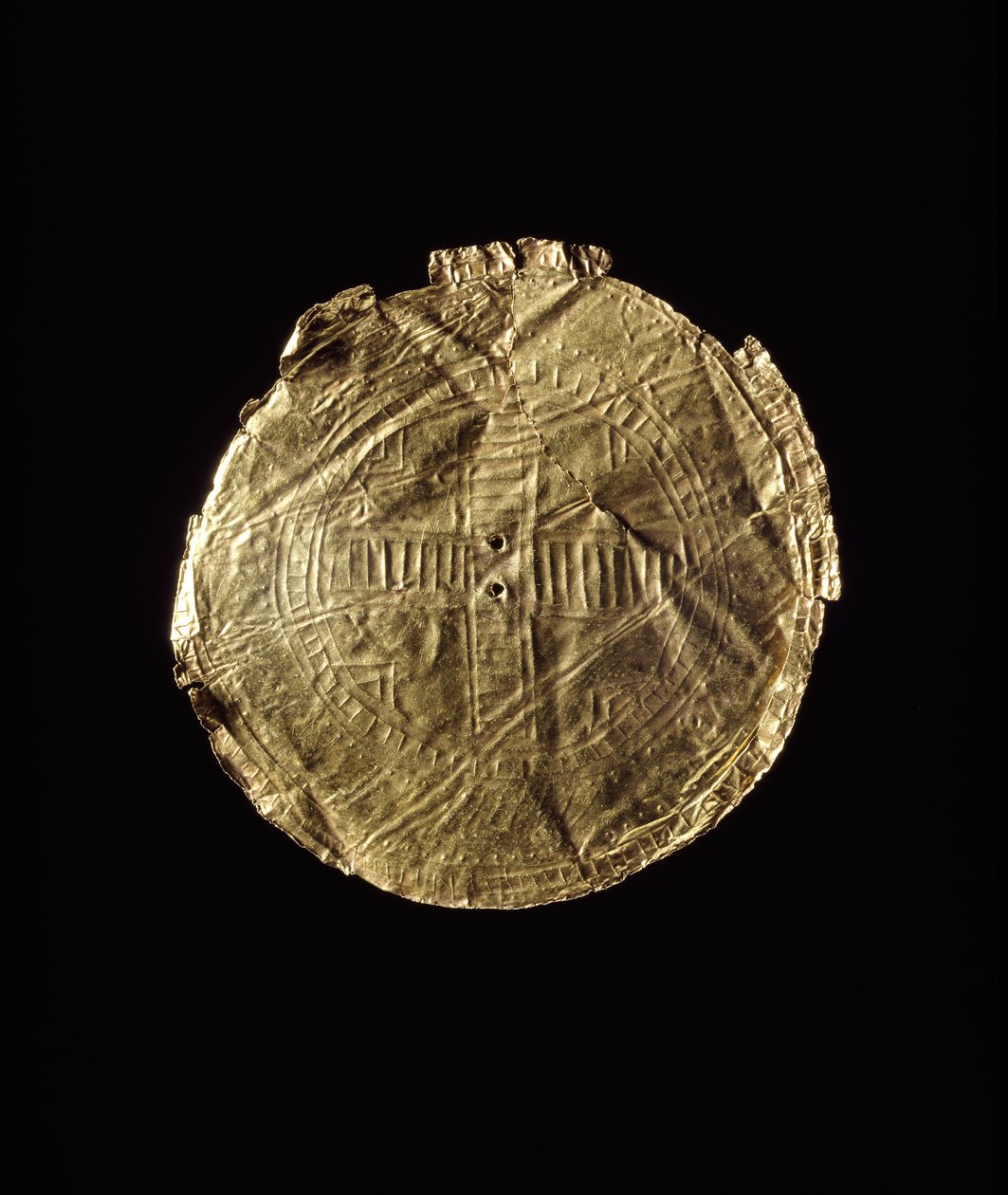 A Ballyshannon Sun-Disc arany alkotó: Early Bronze Age