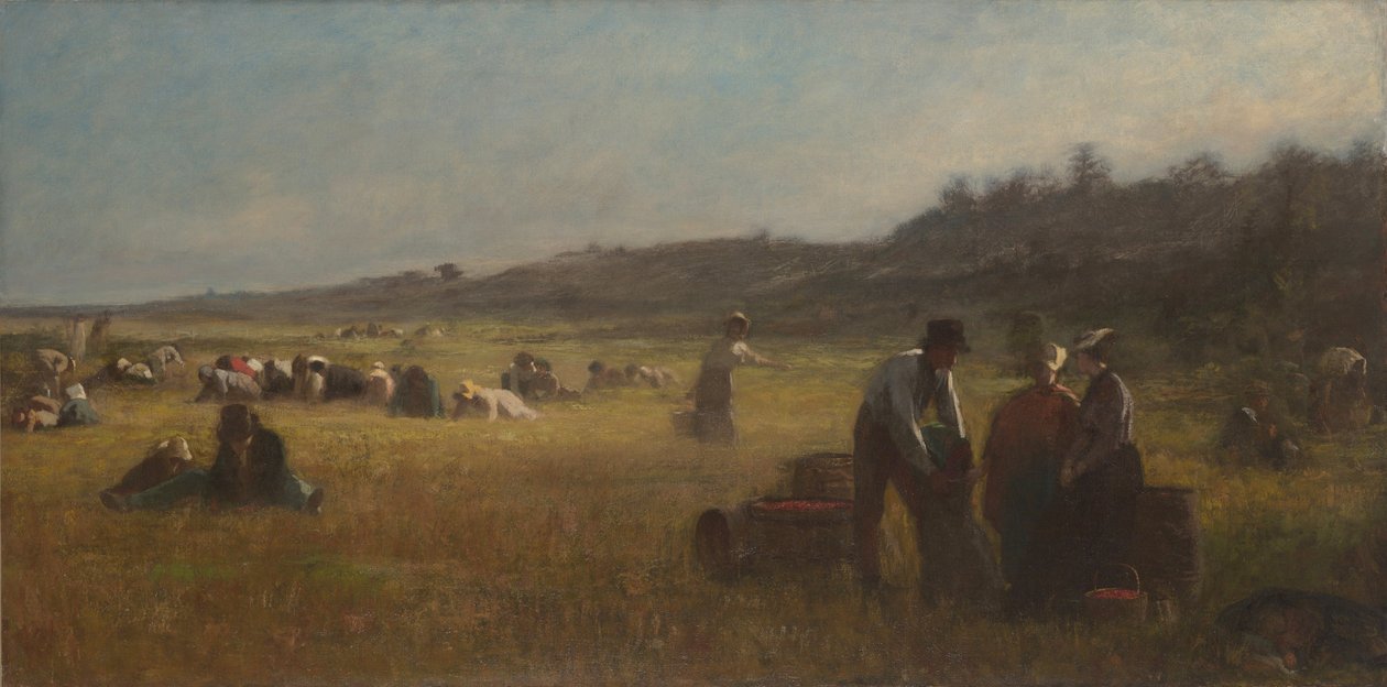 Áfonyaszedők, 1878-79 körül alkotó: Eastman Johnson