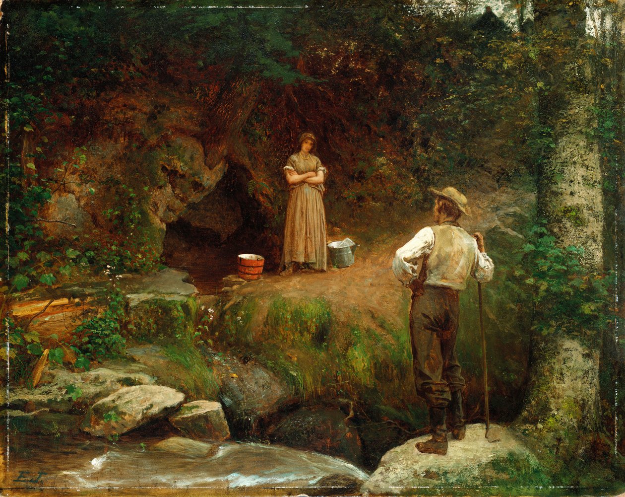 Korai szerelmesek alkotó: Eastman Johnson