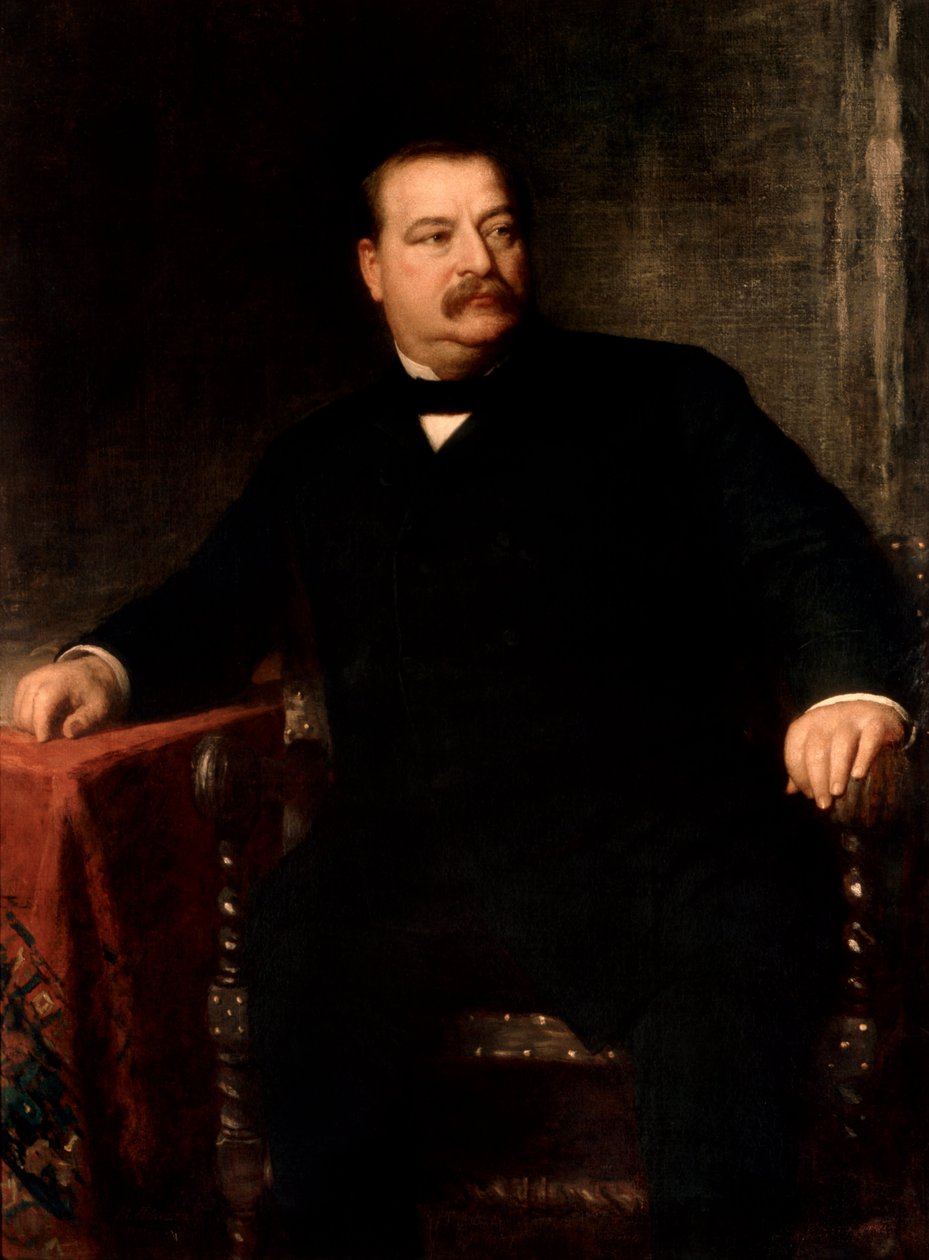 Grover Cleveland alkotó: Eastman Johnson