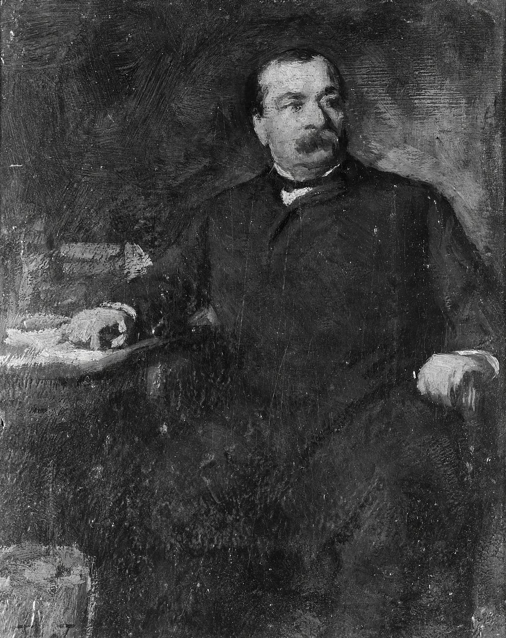 Grover Cleveland, 1891-re. alkotó: Eastman Johnson
