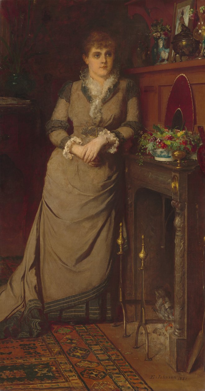 Harriet Hubbard Ayer alkotó: Eastman Johnson