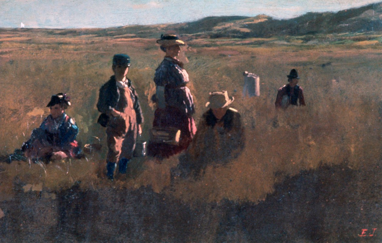 In the Field, c1875 alkotó: Eastman Johnson