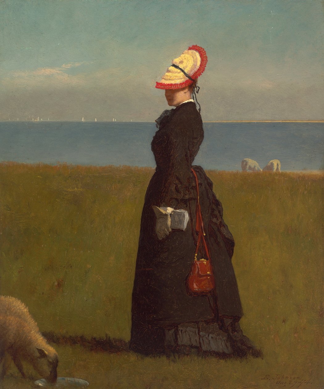 Bárányok, Nantucket alkotó: Eastman Johnson