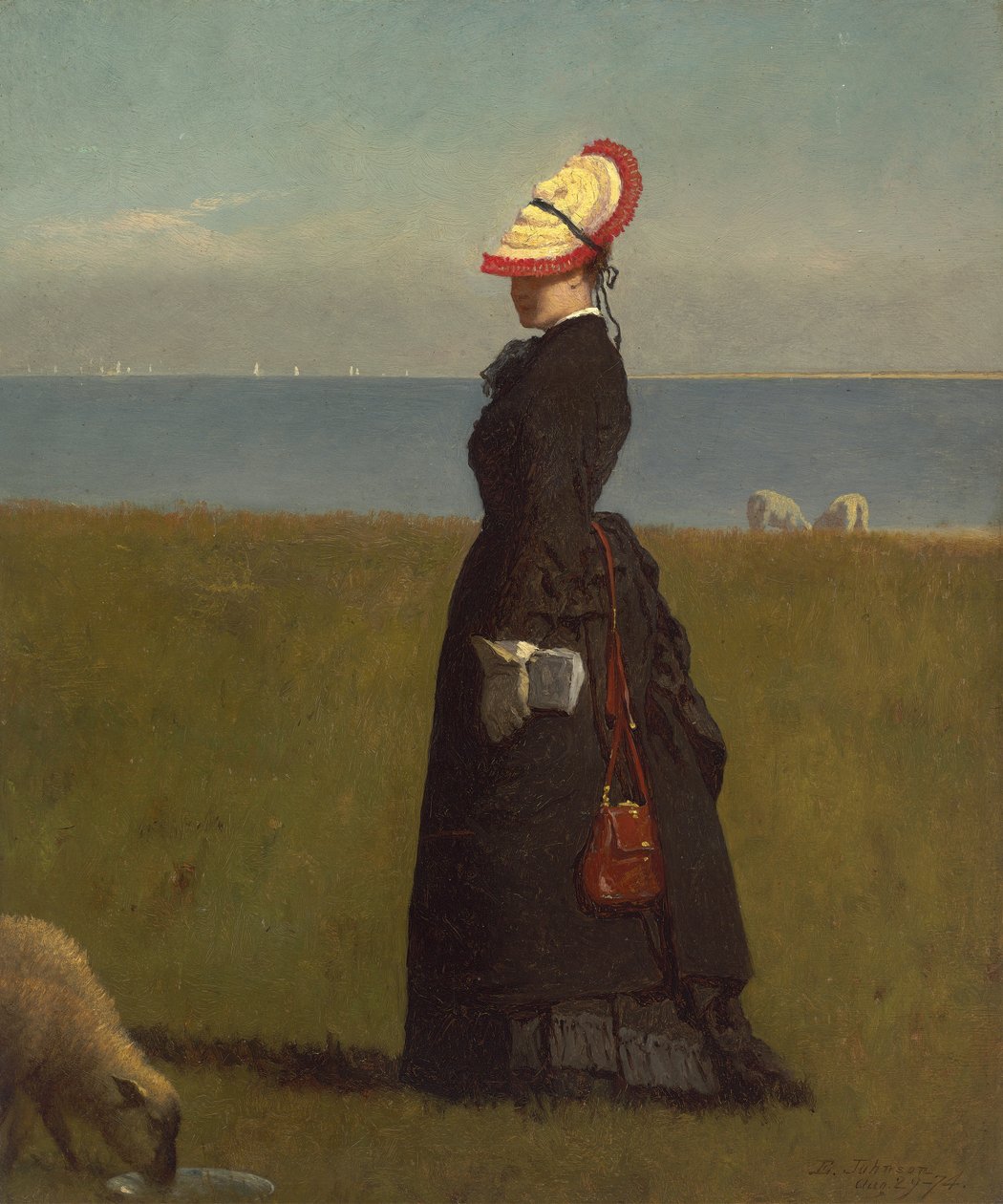 Bárányok, Nantucket alkotó: Eastman Johnson
