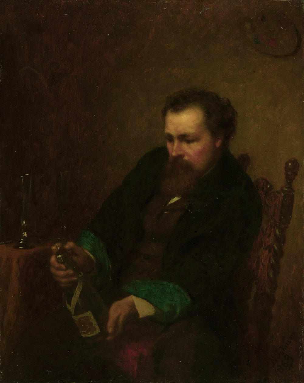 Önarckép alkotó: Eastman Johnson