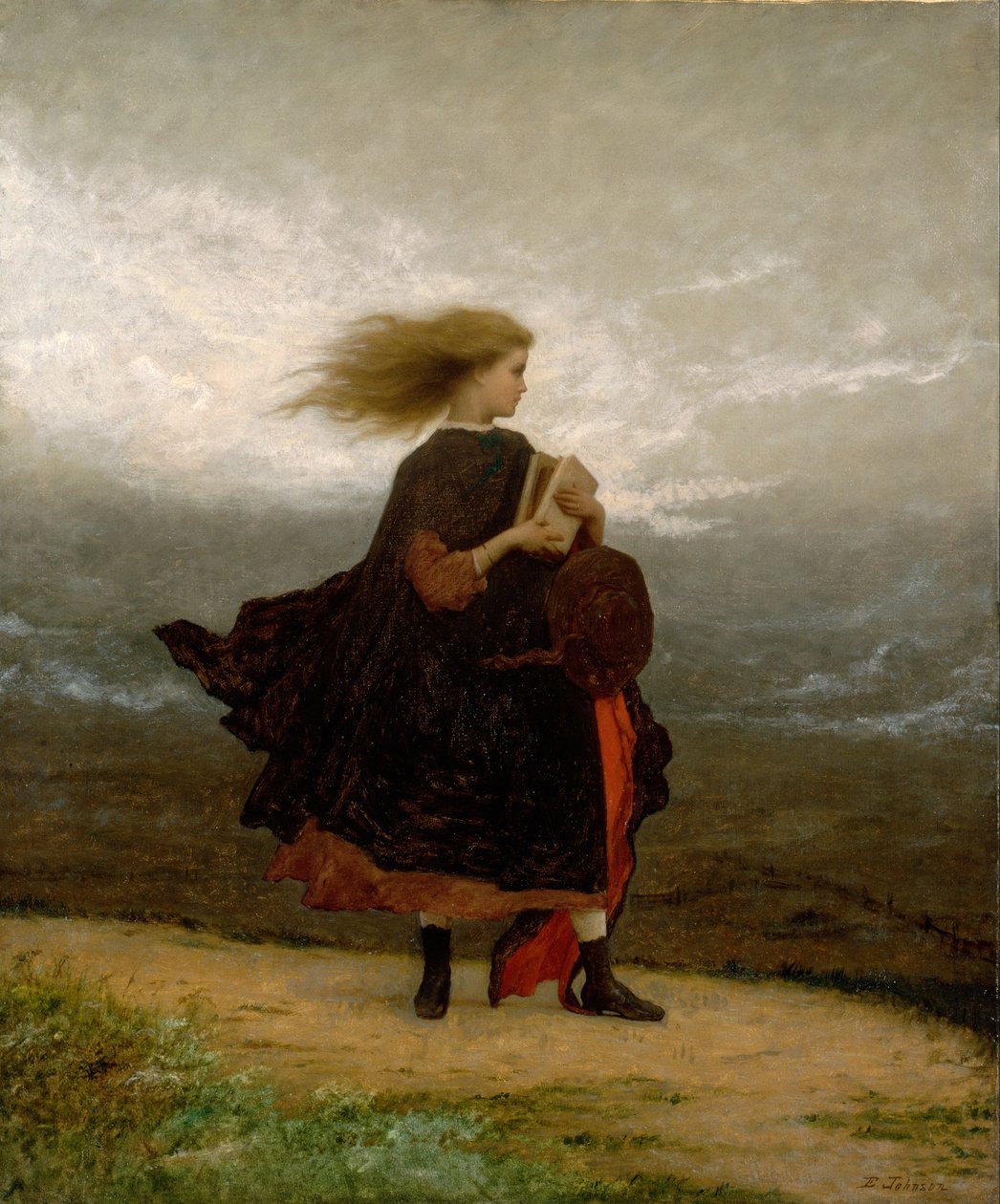 A lány, akit magam mögött hagytam alkotó: Eastman Johnson