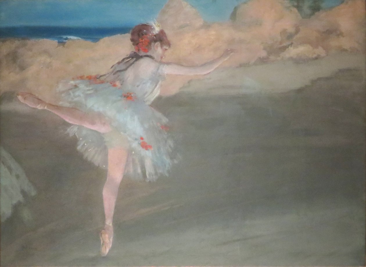 Dancer in Pointe by Edgar Degas, Norton Simon Museum.JPG alkotó: Edgar Degas