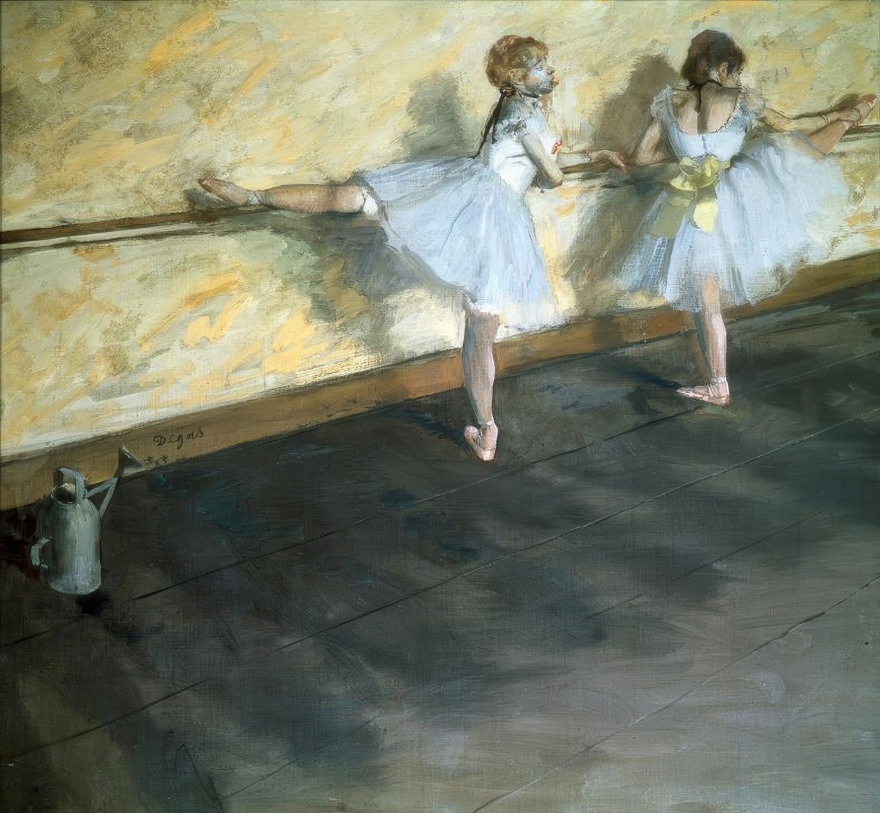 Táncosnő a bárpultnál alkotó: Edgar Degas
