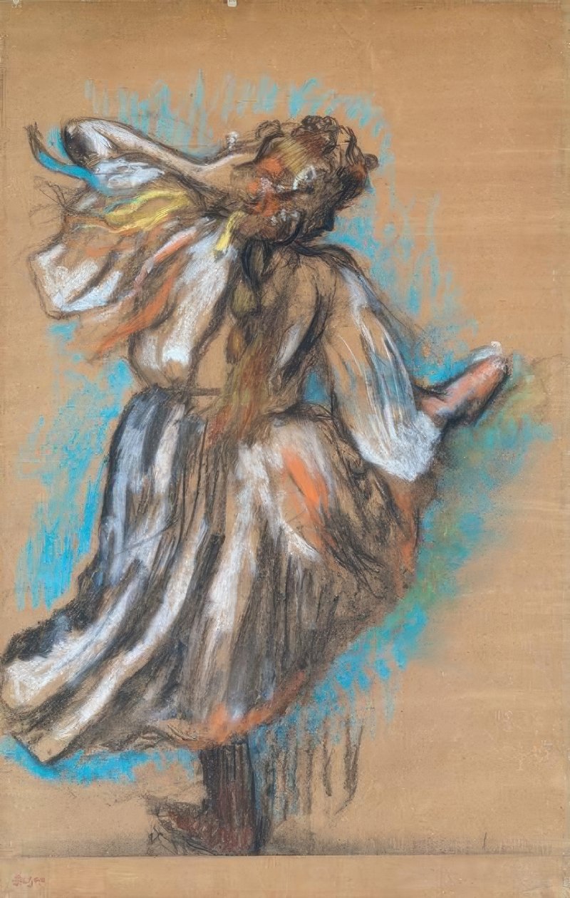Orosz táncos alkotó: Edgar Degas