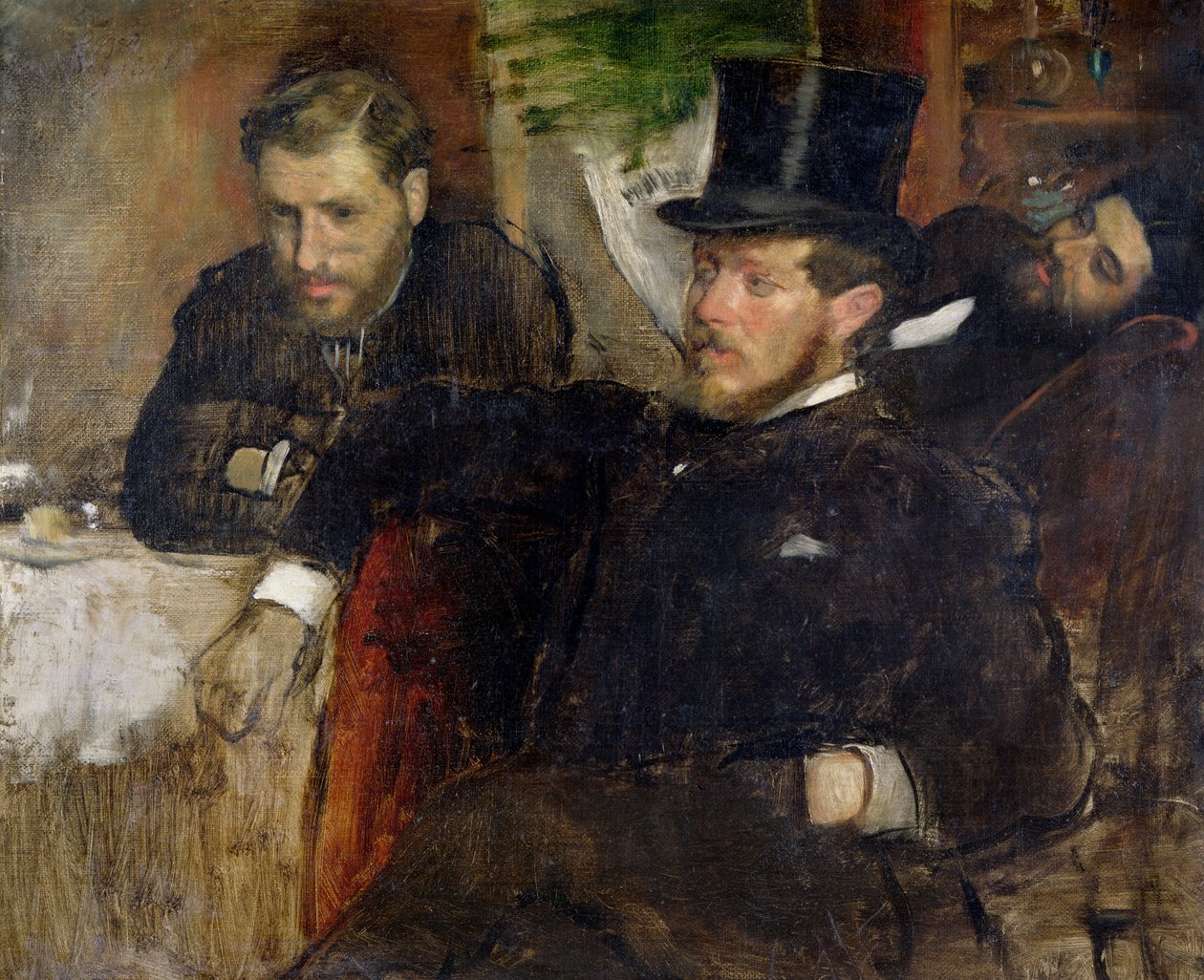 Jeantaud, Linet és Laine, 1871 alkotó: Edgar Degas