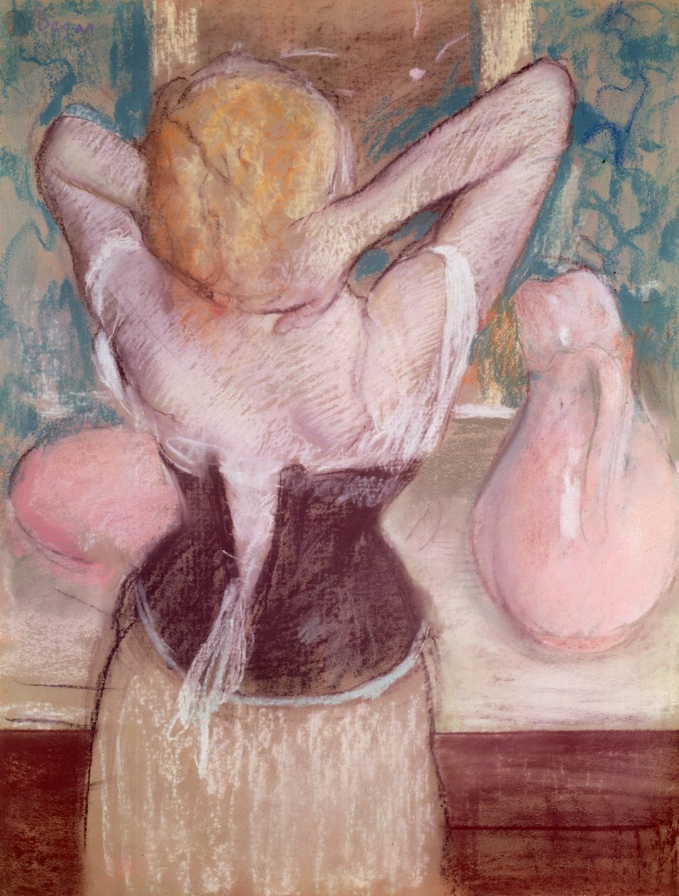 A WC (pasztell) alkotó: Edgar Degas
