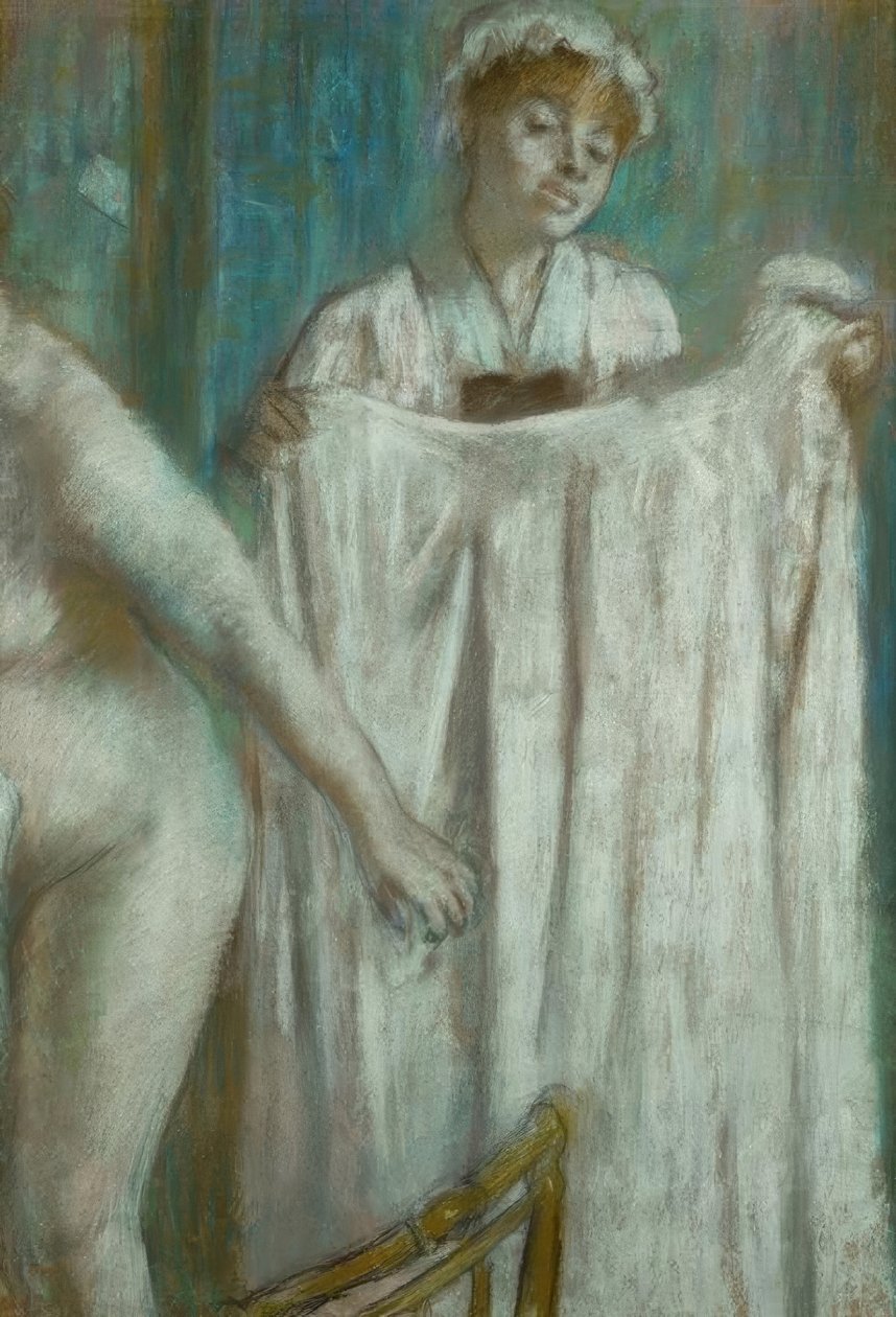 Fürdés után WC alkotó: Edgar Degas
