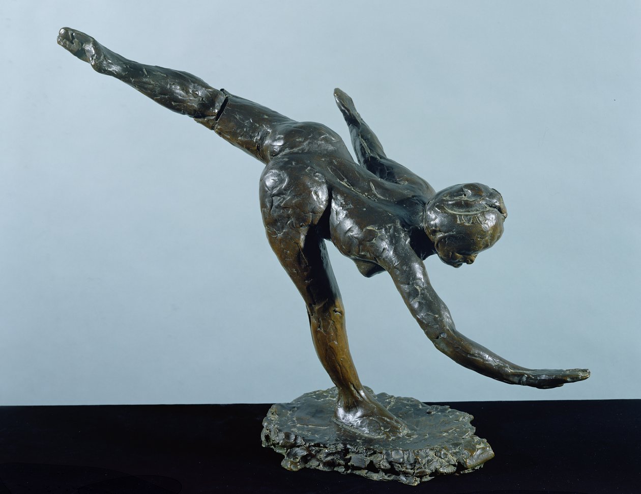 Nagy arabeszk, harmadik állam (bronz) alkotó: Edgar Degas
