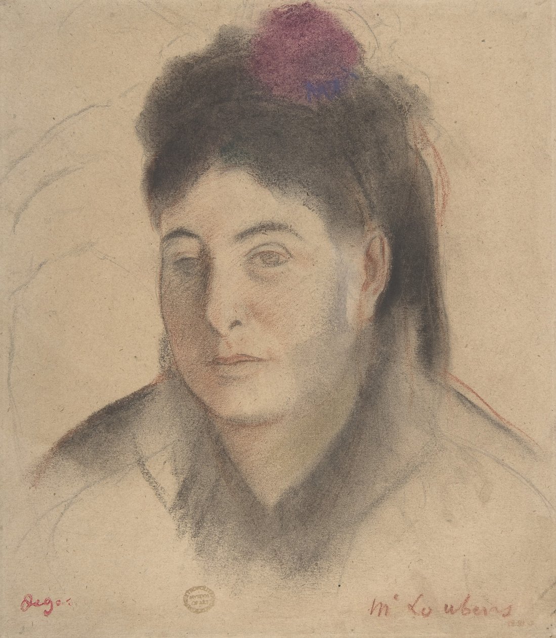 Madame Loubens alkotó: Edgar Degas