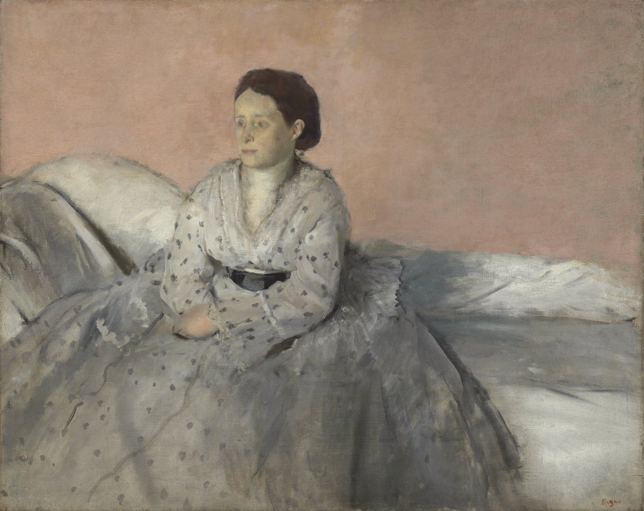 Madame René de Gas, 1872-3 alkotó: Edgar Degas
