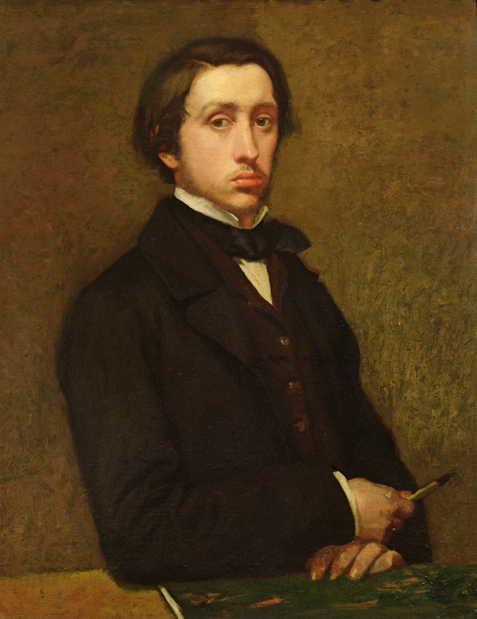 Önarckép, 1855 alkotó: Edgar Degas
