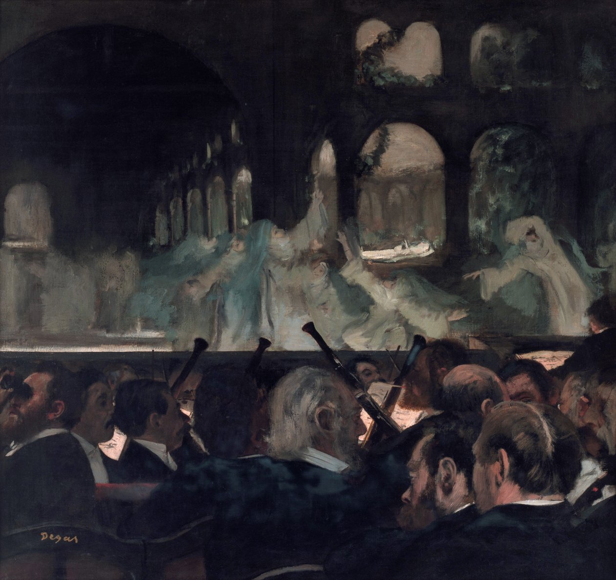 A balett jelenet alkotó: Edgar Degas