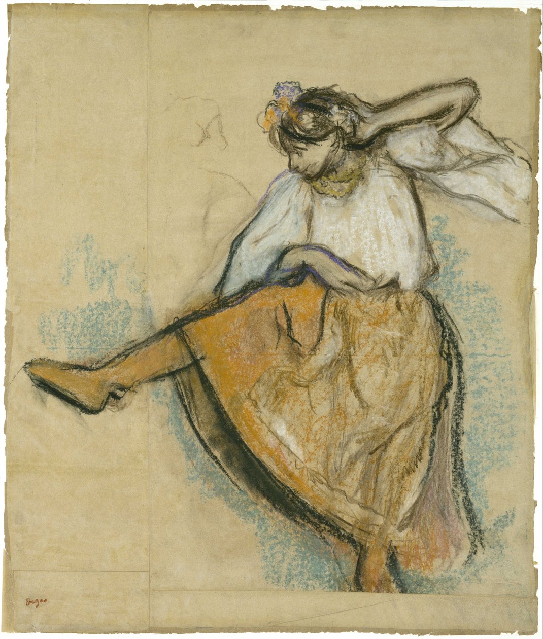 Az orosz táncos alkotó: Edgar Degas