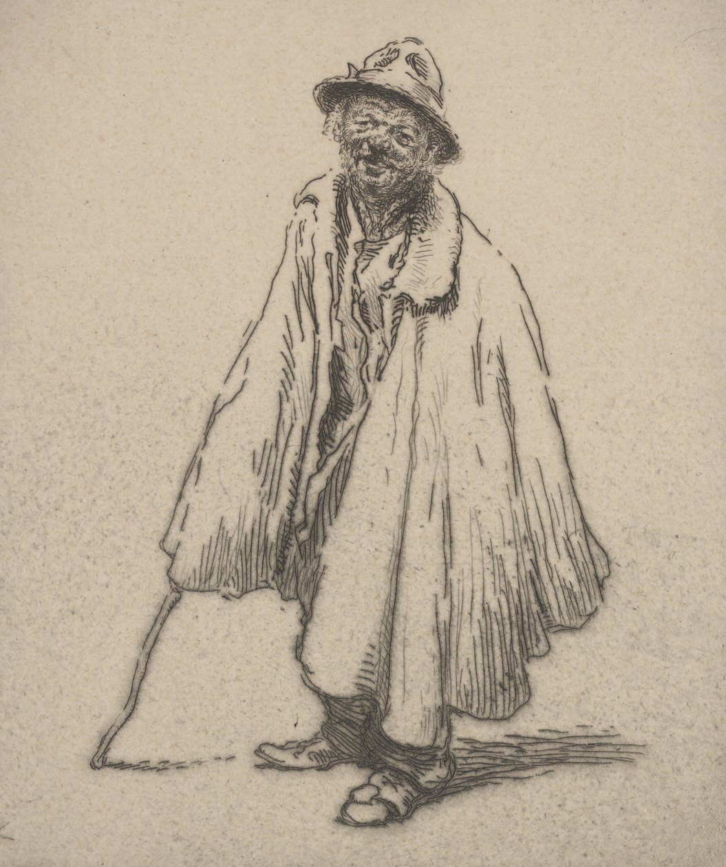 Francesconi (rézkarc) alkotó: Edgar Chahine