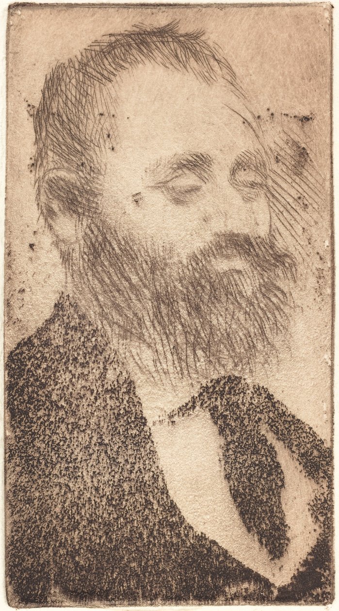 Alphonse Hirsch, 1875. alkotó: Edgar Degas