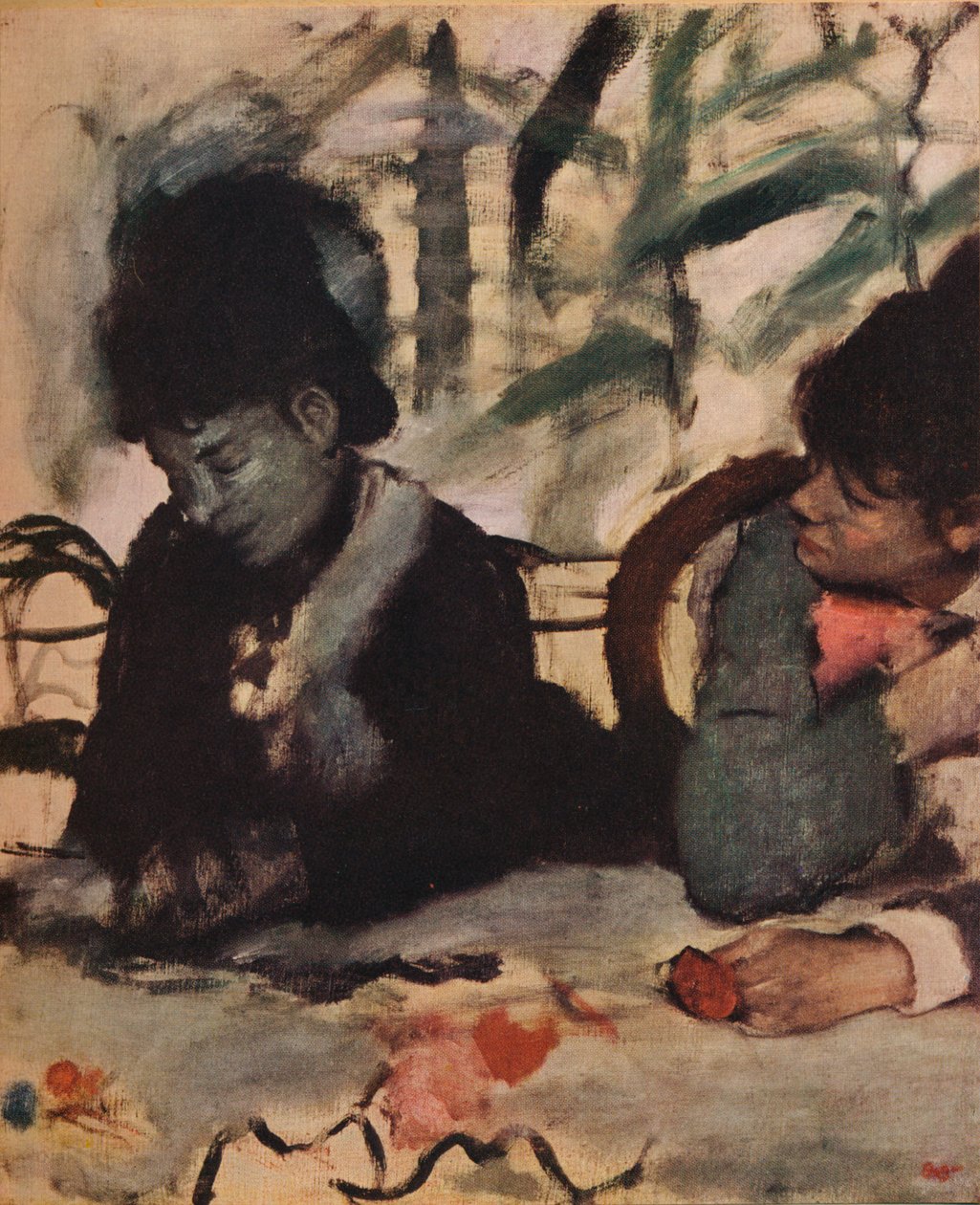 A kávézóban, 1875 alkotó: Edgar Degas